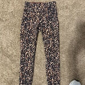 lululemon athletica Multicolor Patterned Leggings